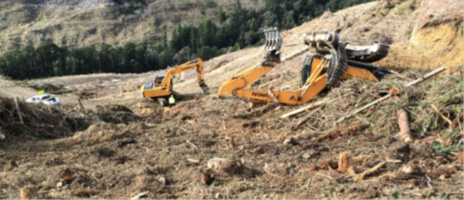 [image] logging vehicle tipped over