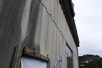 [image] Asbestos cladding