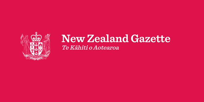 Electricity and gas gazette notices