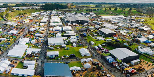 [image] Aerial view of Fieldays