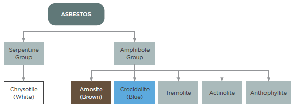 [image] Chart showing types of asbestos