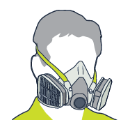 asbestos dust mask