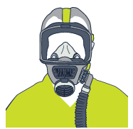 asbestos dust mask