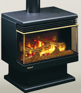[image] Gas fireplace