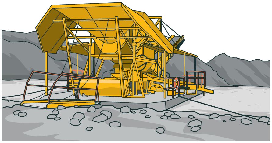 [Image] Figure 61: Floating plant with drawbridge