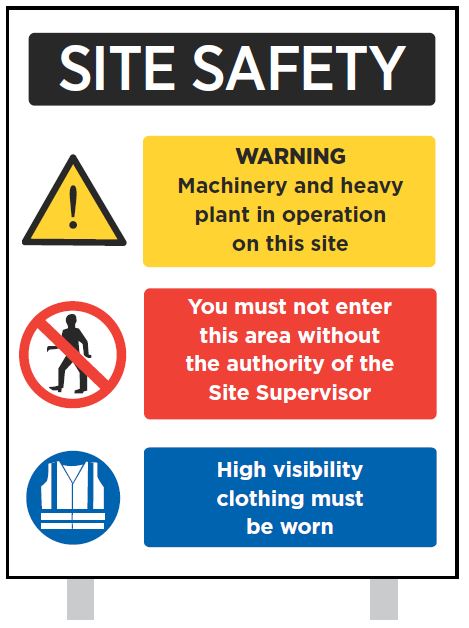 [Image] Figure 64: Example of signage for small sites