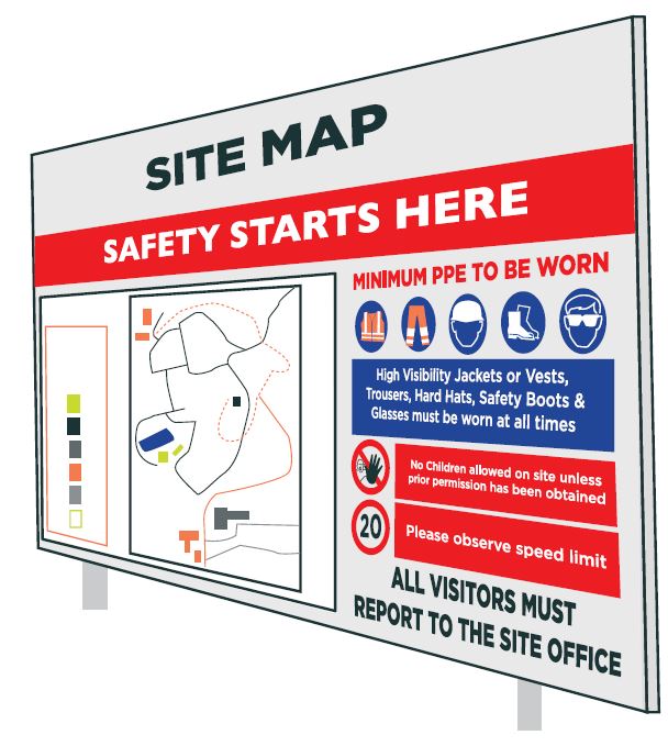 [Image] Figure 65: Example of sign at gate