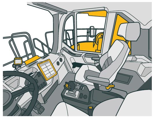 [Image] Figure 80: CCTV monitor in vehicle cabin