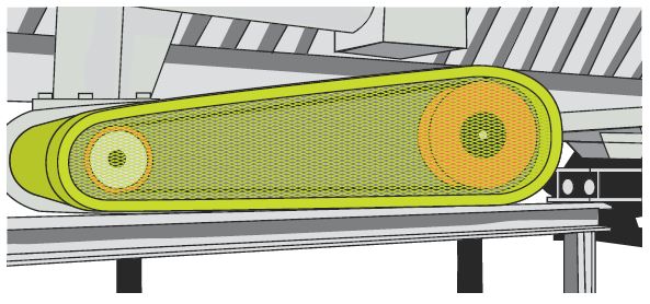 [Image] Figure 86: Example of close fitted guards on vee-belt drive