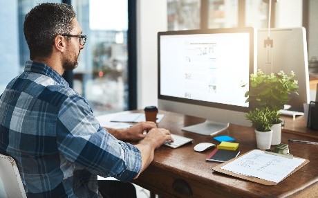 Setting up a healthy workstation when working from home 