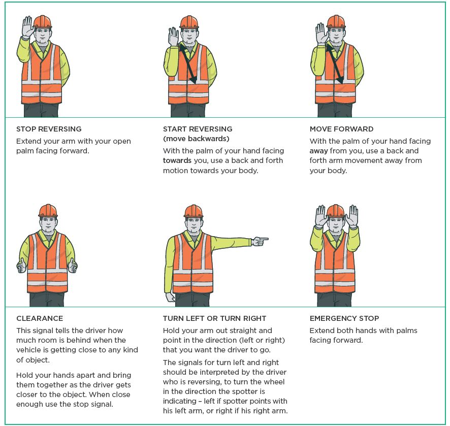 Safe reversing and spotting practices | WorkSafe