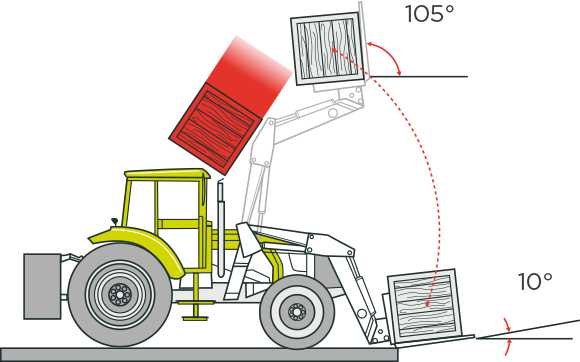[Image] Tractor with a falling object protective structure. 