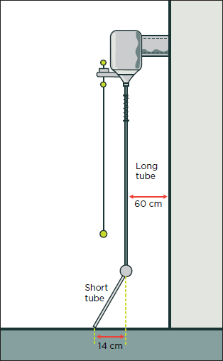 [image] Down tube height set up