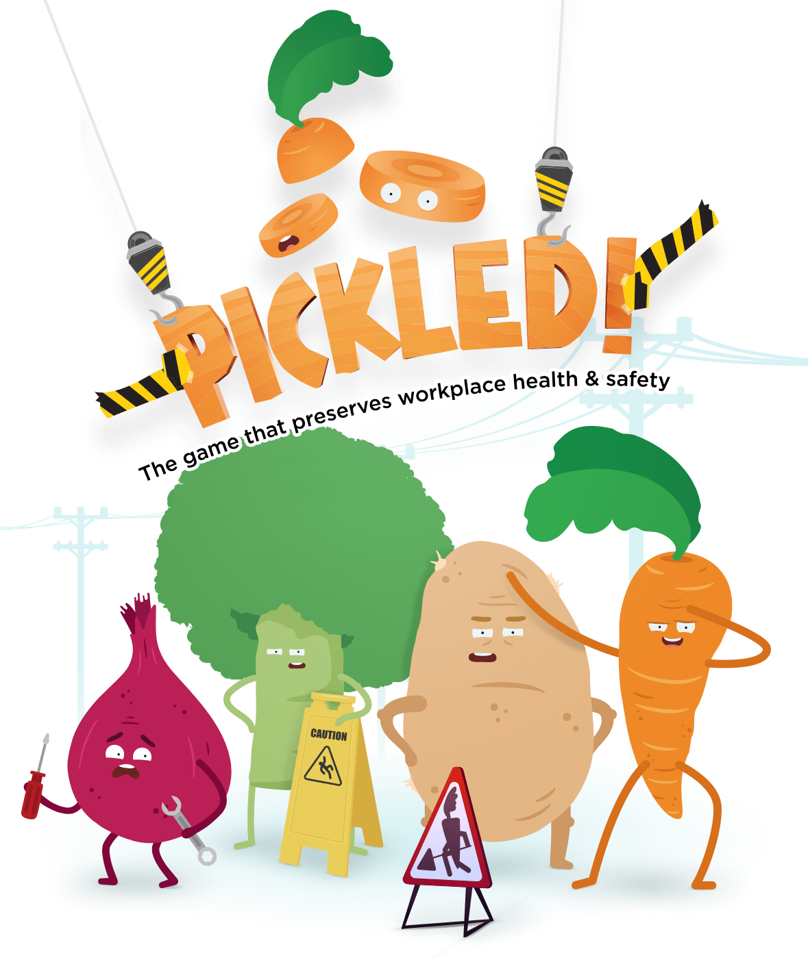 Pickled Logo and Tagline + Characters